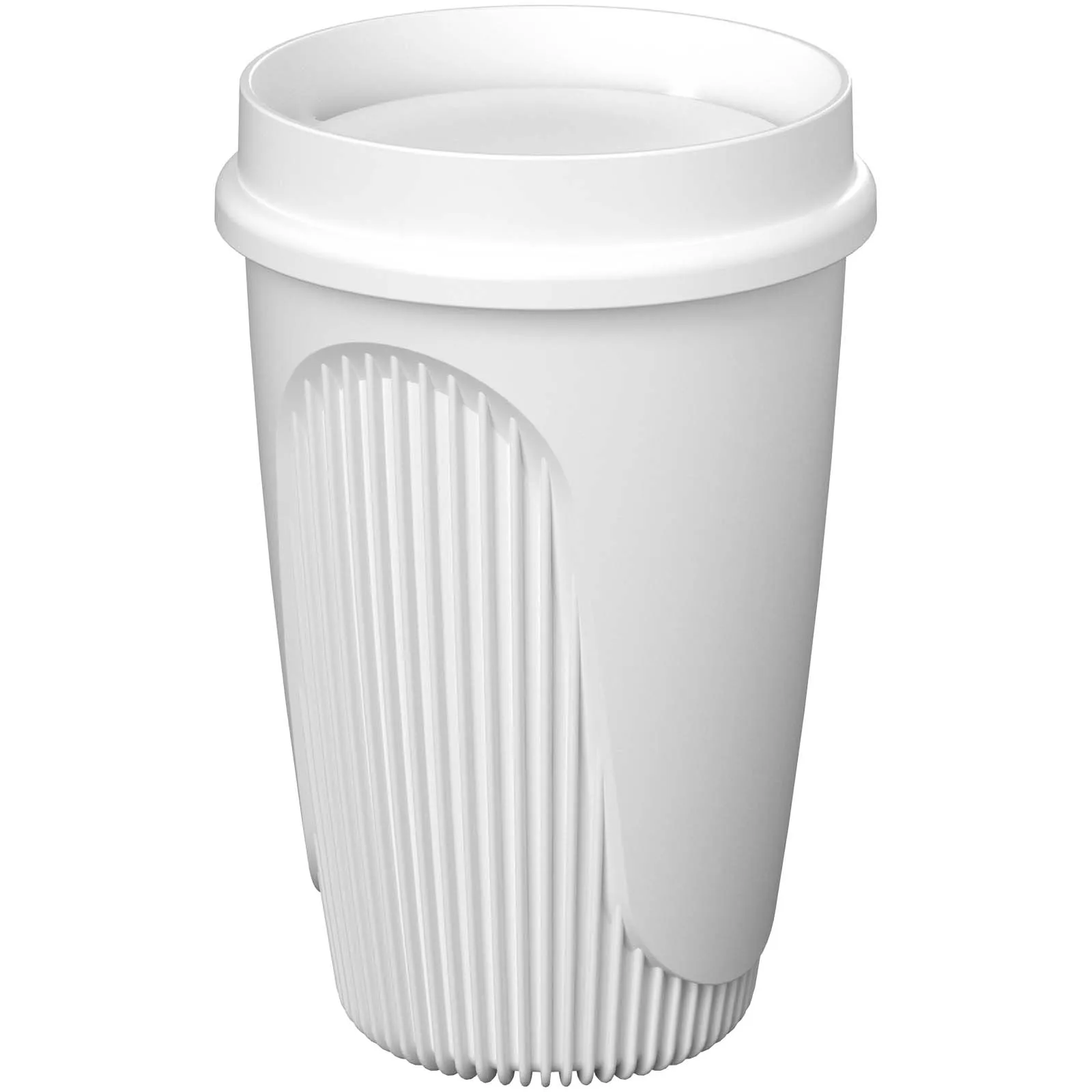 Alto POP 350 ml beker met 360° deksel Wit