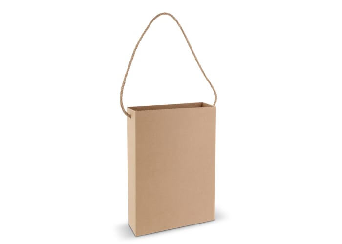 Box bag 24x8x32cm Bruin