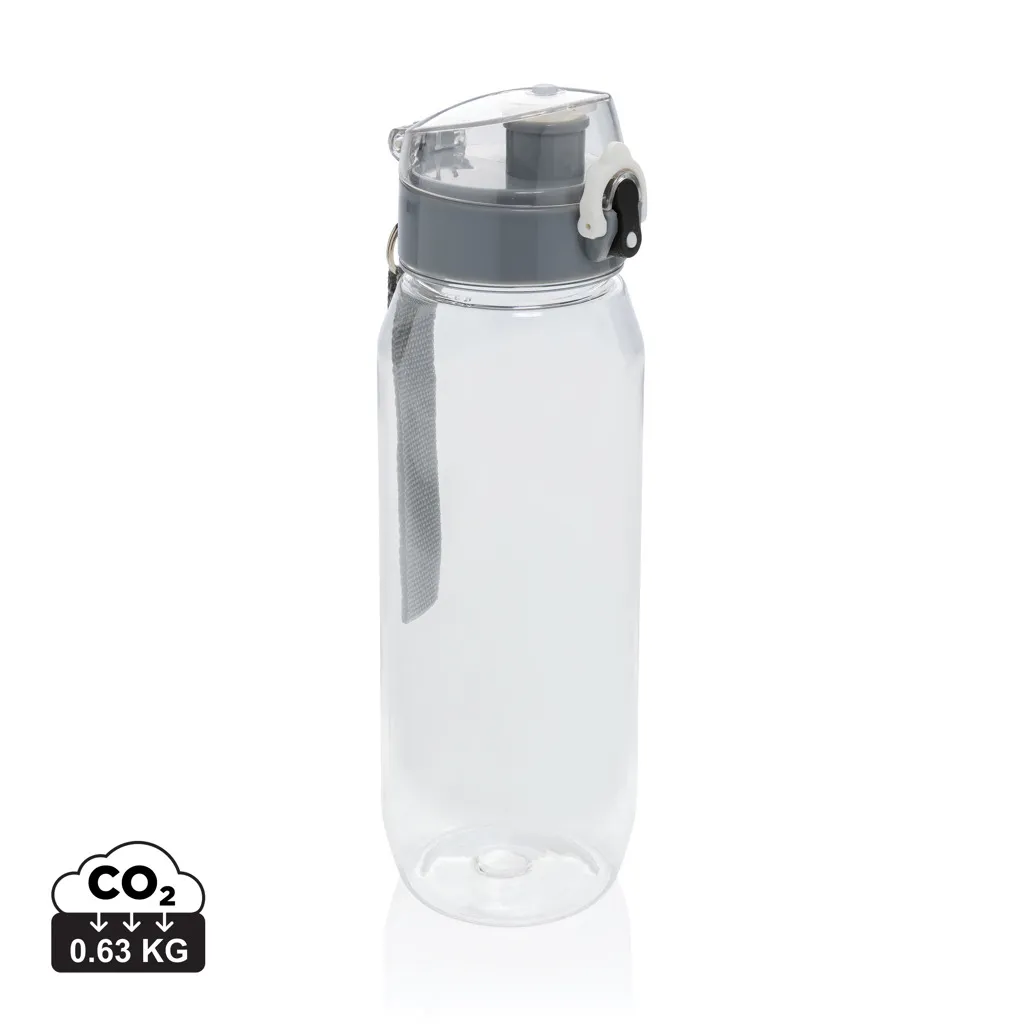 Yide RCS Gerecyclede PET lekvrije afsluitbare fles 800ml transparant
