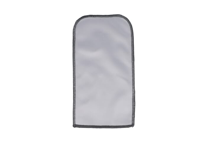 R-PET microvezel brillenetui sublimatie Zwart