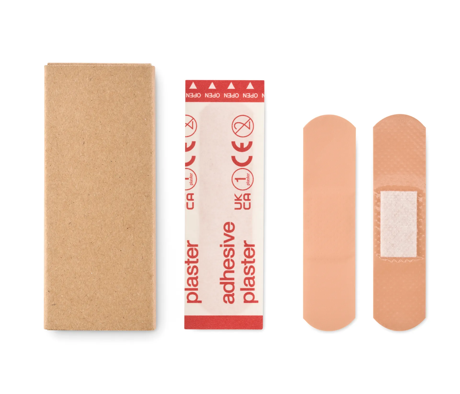15 stuks pleisters Beige