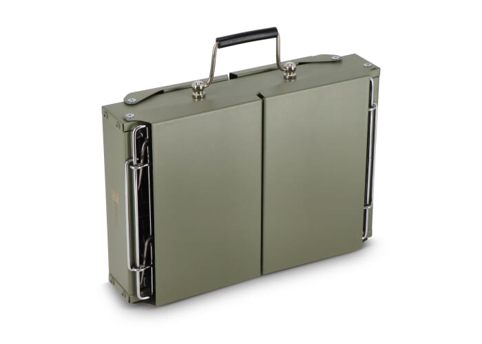 InSideOut Draagbare BBQ Fyra  Olijfgroen