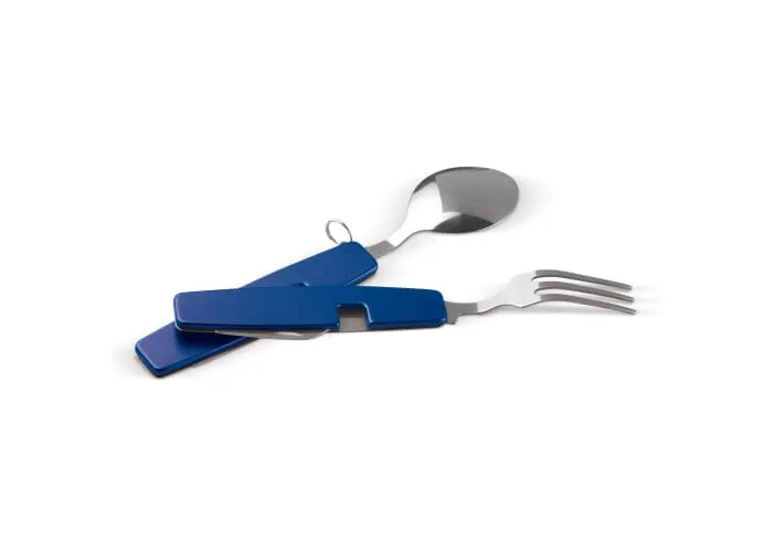 Inklapbaar bestek in multi-tool Blauw