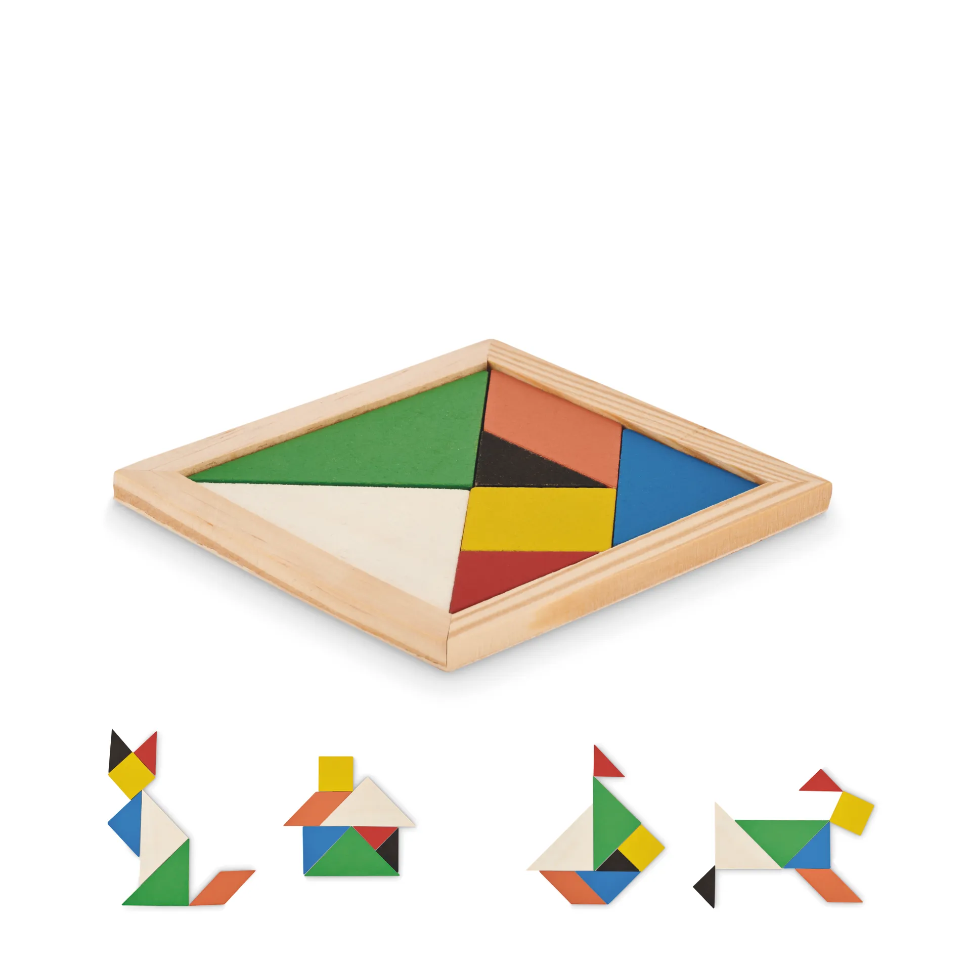 Tangram in hout