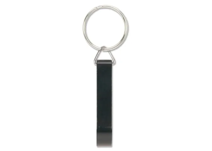 Sleutelhanger flesopener Zwart