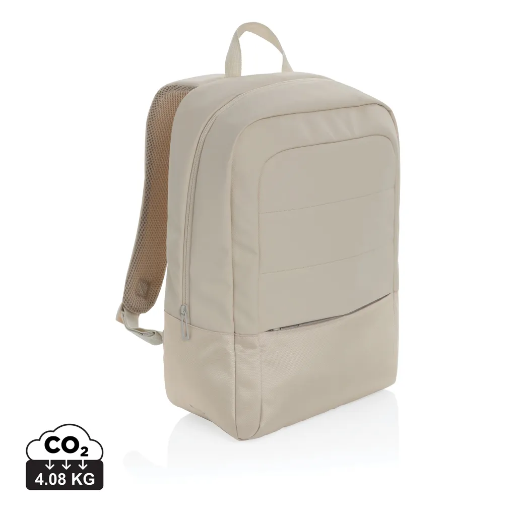 Armond AWARE™ RPET 15.6"  standaard laptoprugzak beige