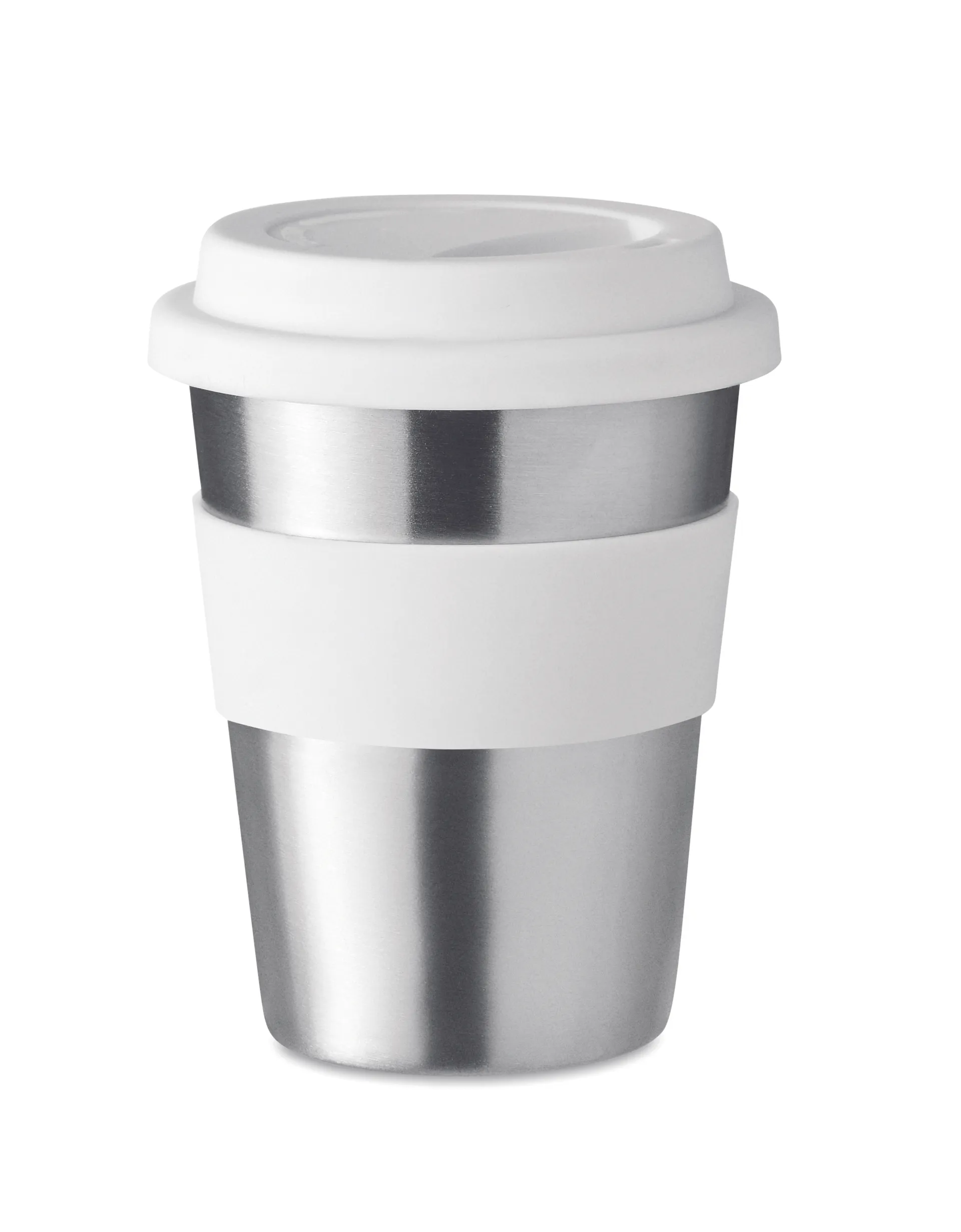 RVS drinkbeker 350 ml Wit