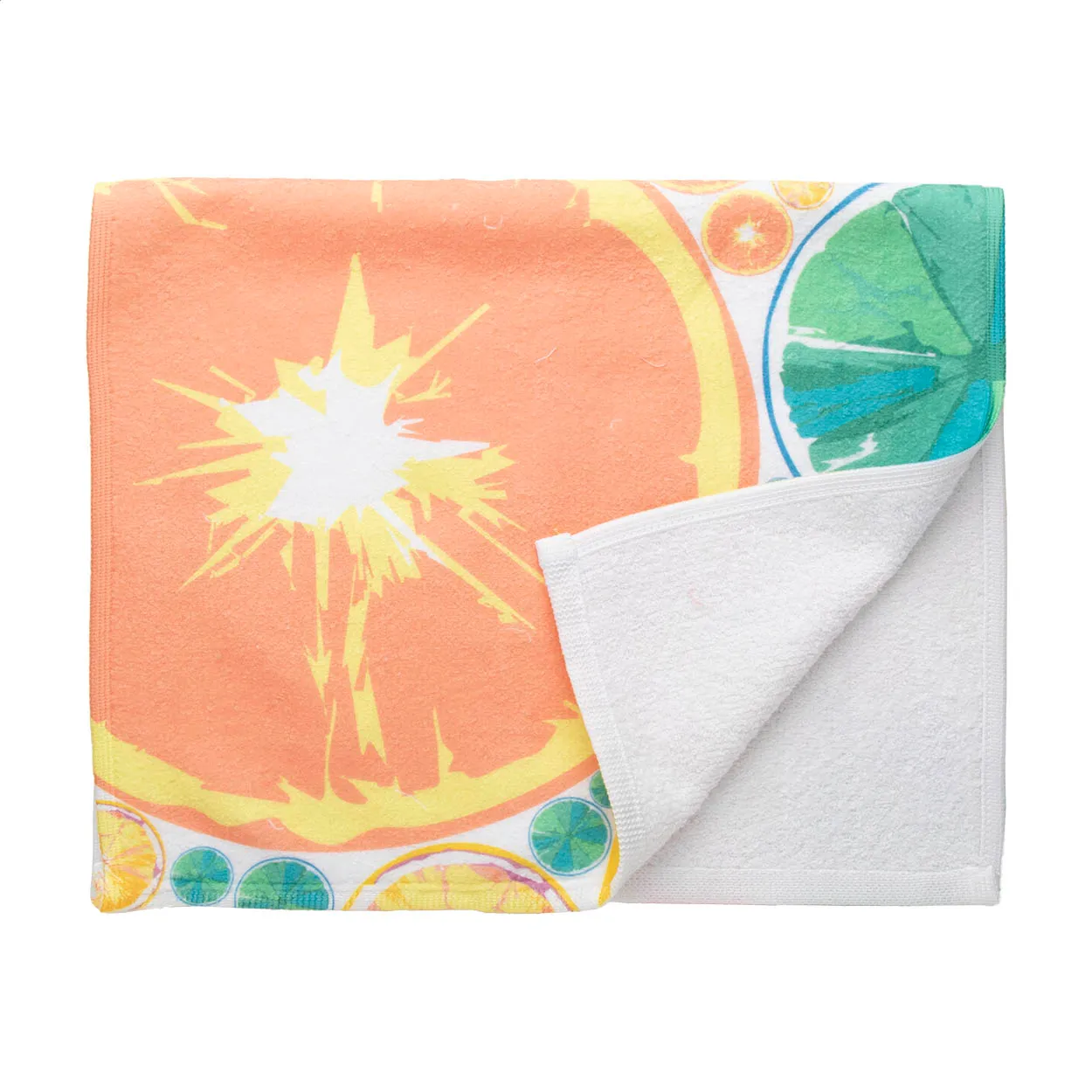 CreaTowel S handdoek met sublimatiedruk wit