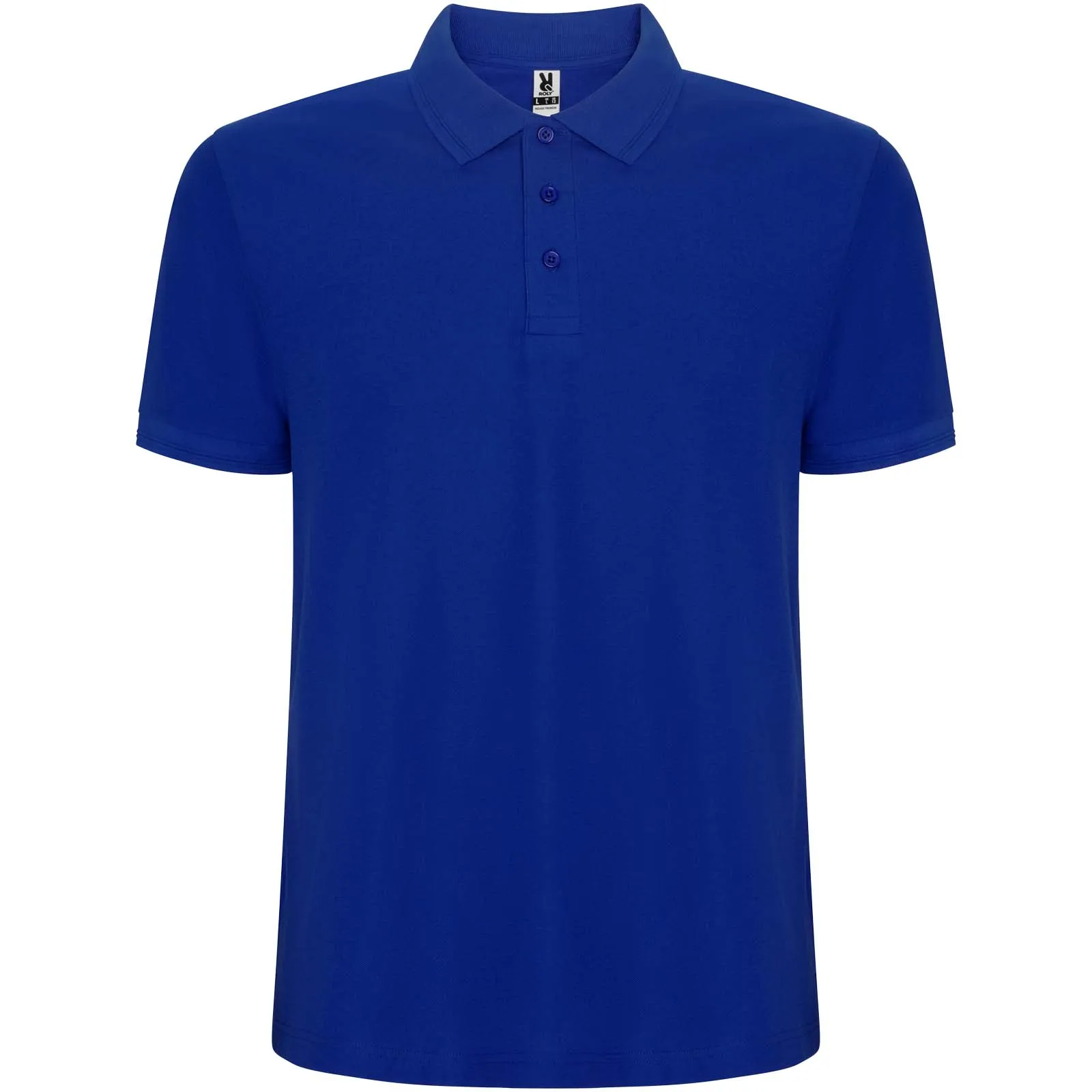 Pegaso Premium 220 g/m² kinderpolo met korte mouwen Blauw