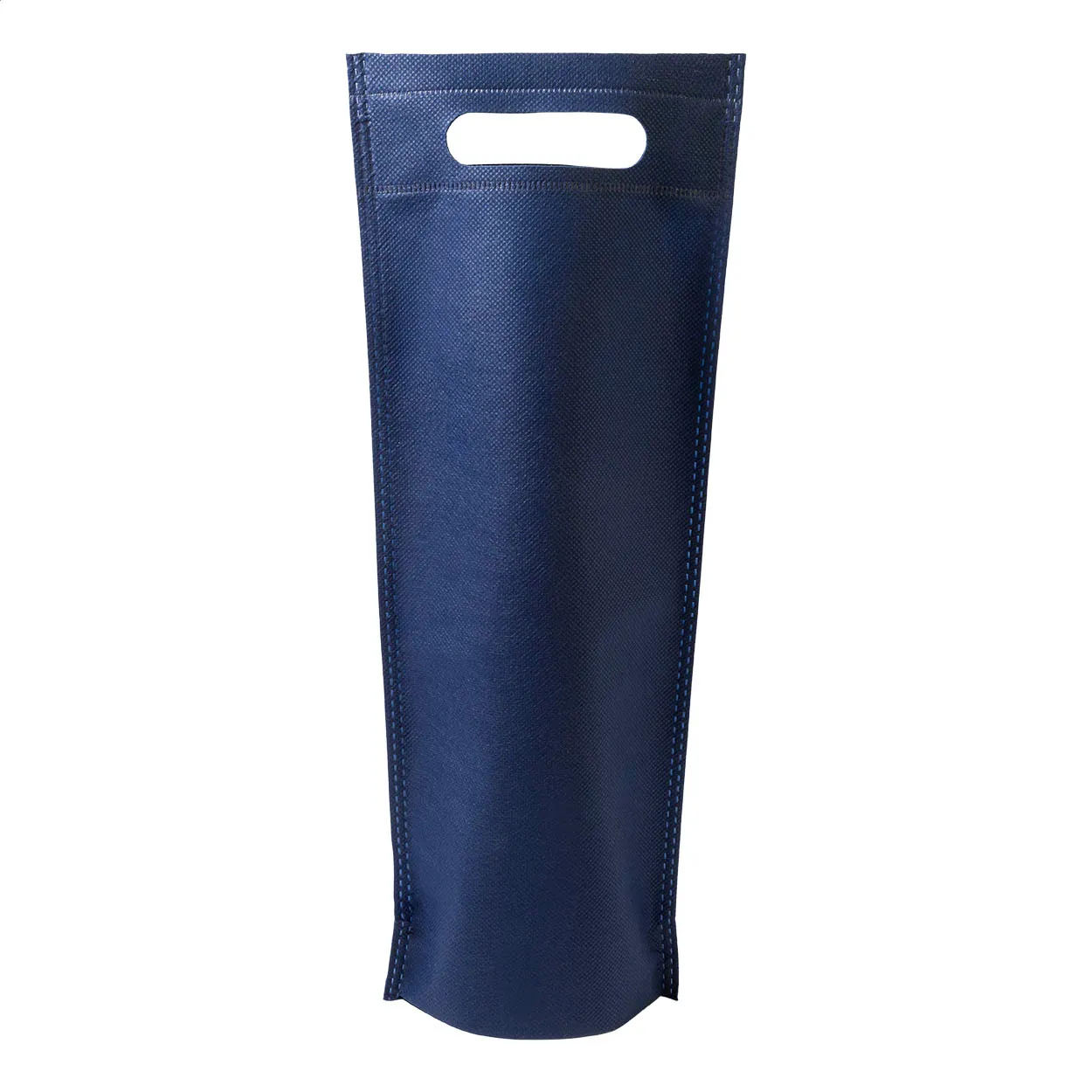 Mosel geschenktas voor wijn donker blauw