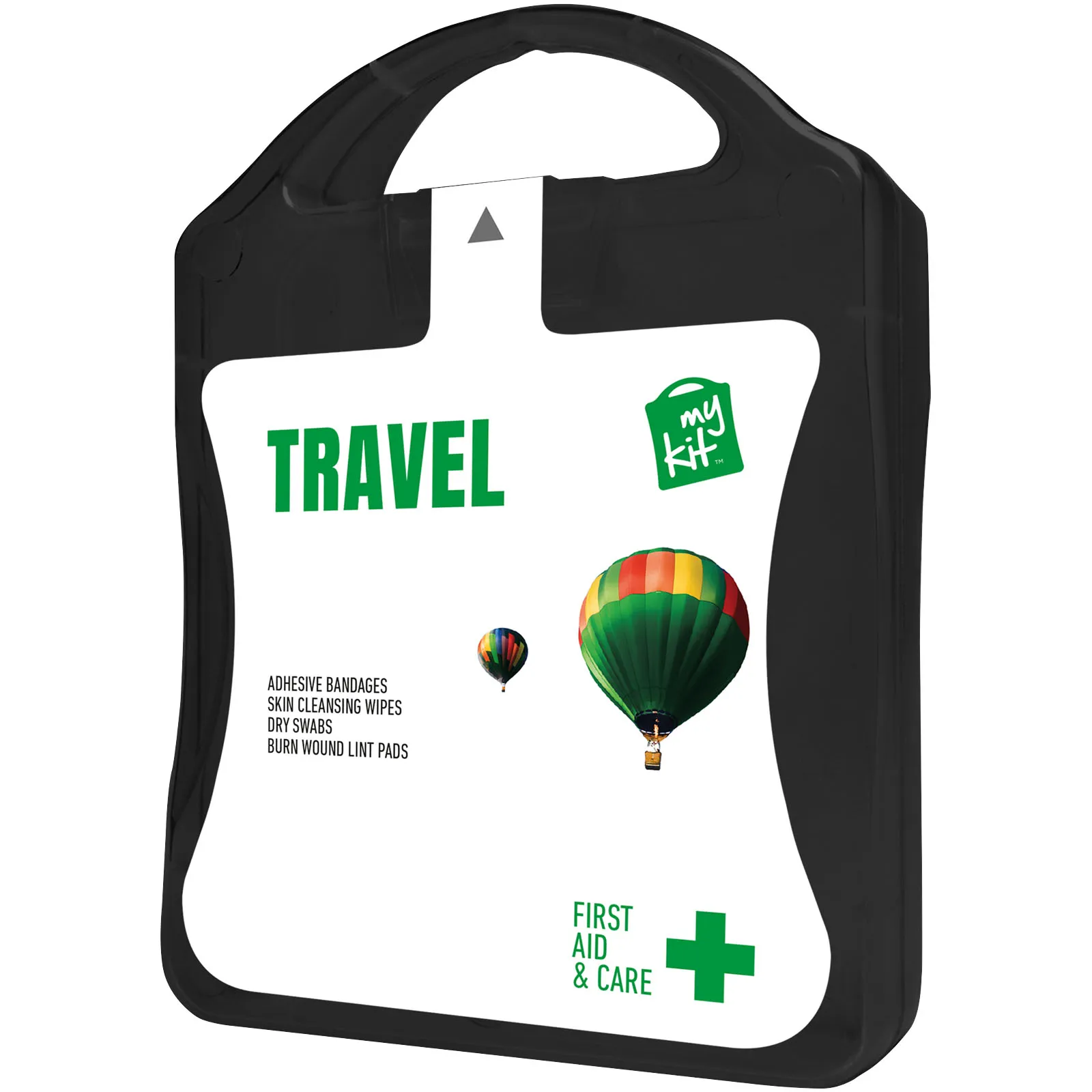 Mykit Reizen Set Transparant zwart