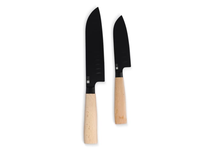 InSideOut Santoku 2pc Messenset Ravn Hout