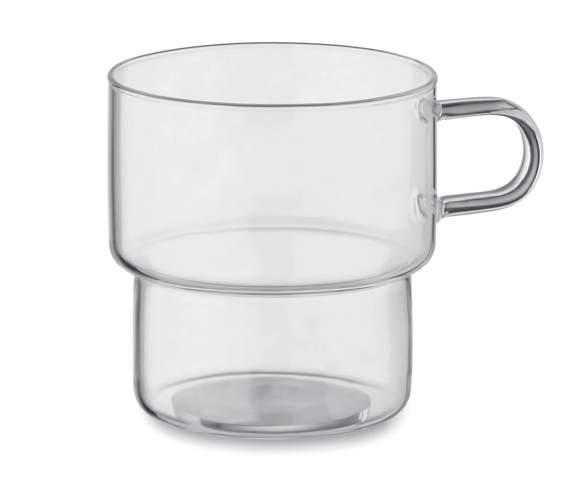 Hoog borosilicaatglas 300ml Transparant