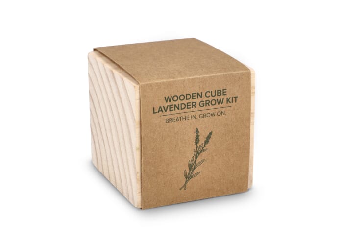 FSC Houten Plantenbak Set - Lavendel Natuur