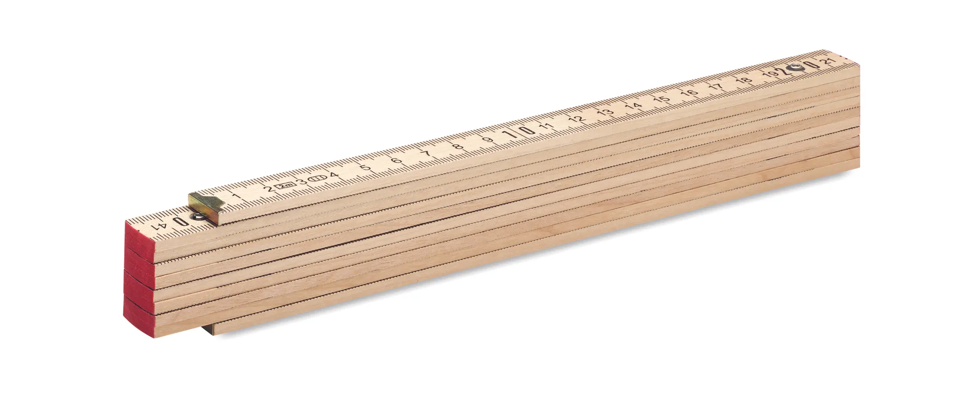 Houten duimstok 2m Hout