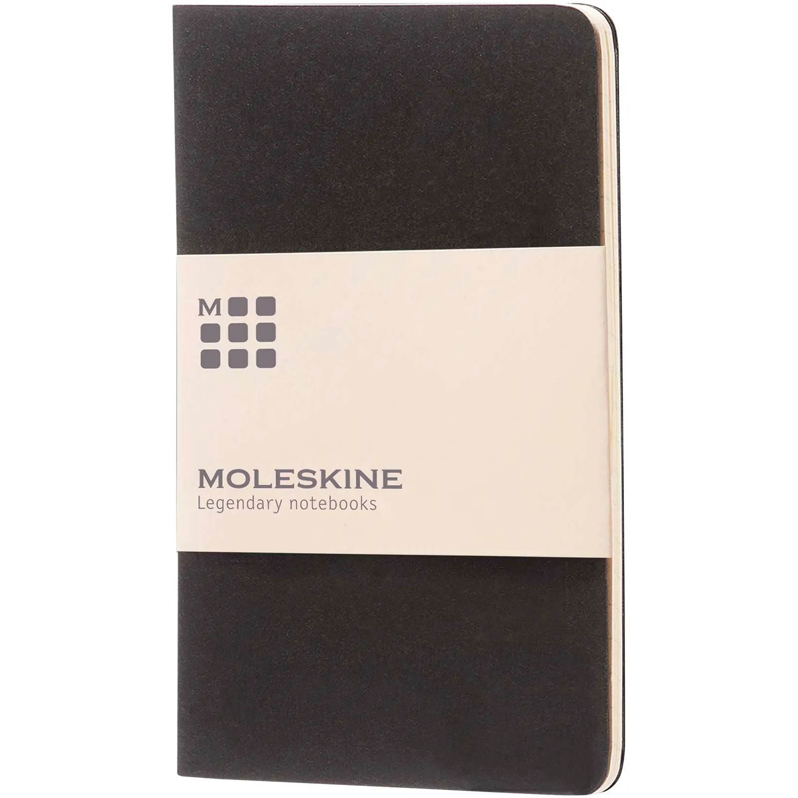 Moleskine Cahier Journal PK - gelinieerd Zwart
