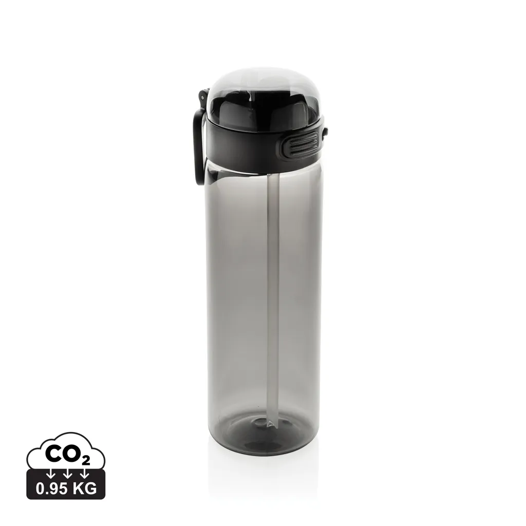 SipnLock RCS RPET Leakproof sport water fles 800ML zwart
