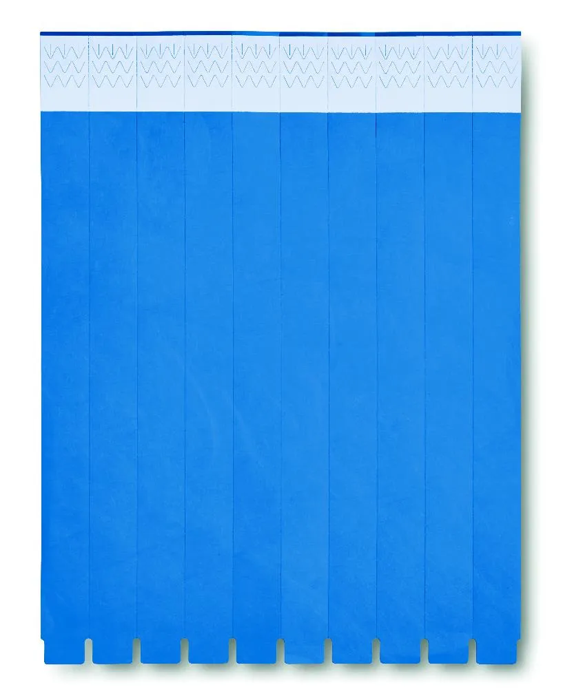 Èèn vel met 10 event armbandjes Royal Blauw