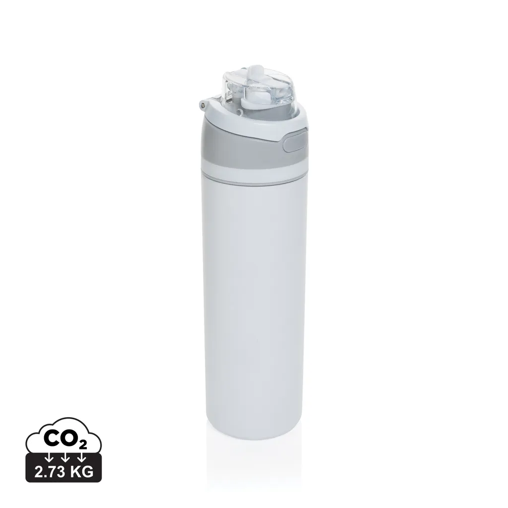 Omni Sip RCS Recycled RVS waterfles 720ML wit