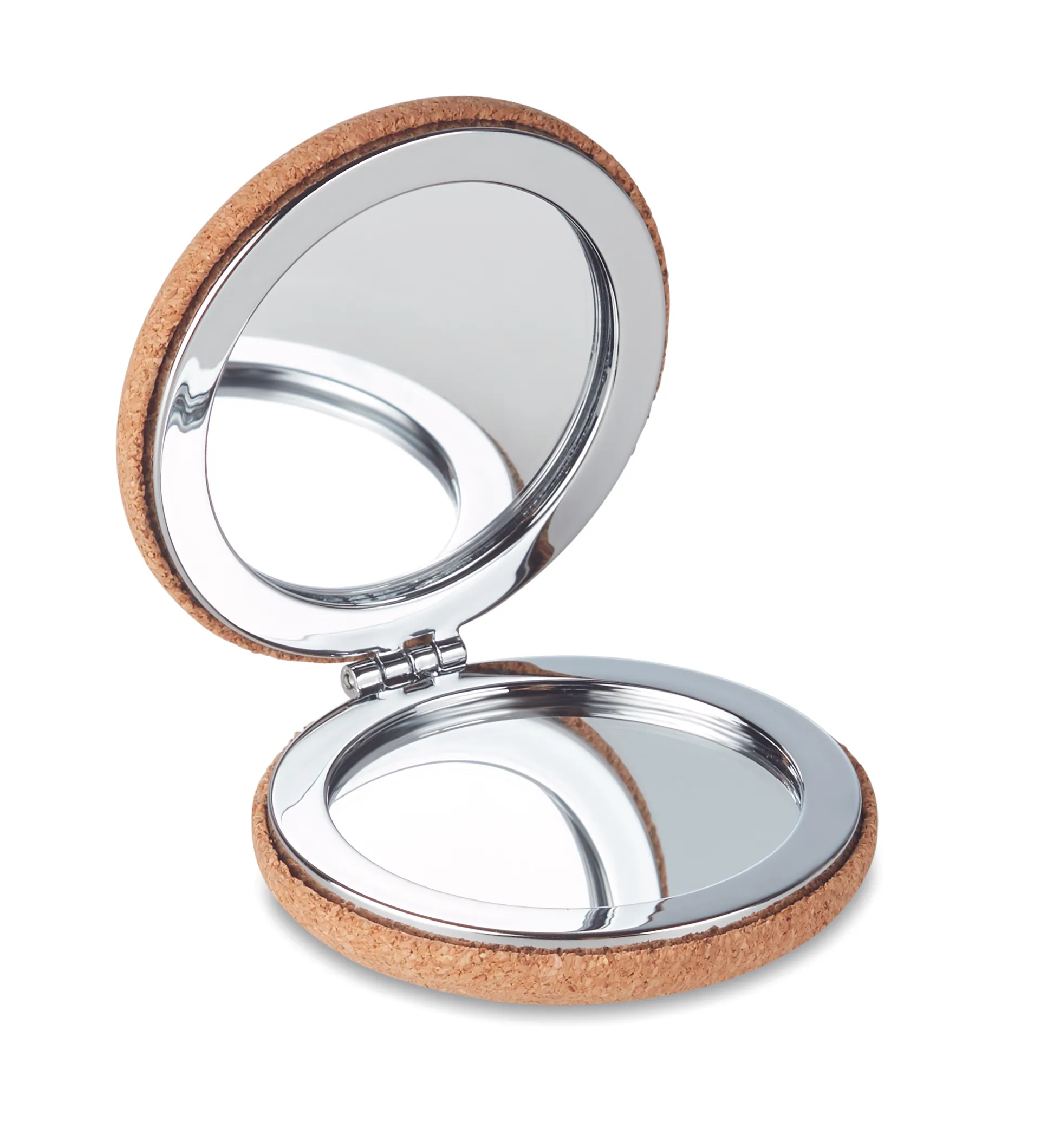 Zakspiegel met kurk Beige