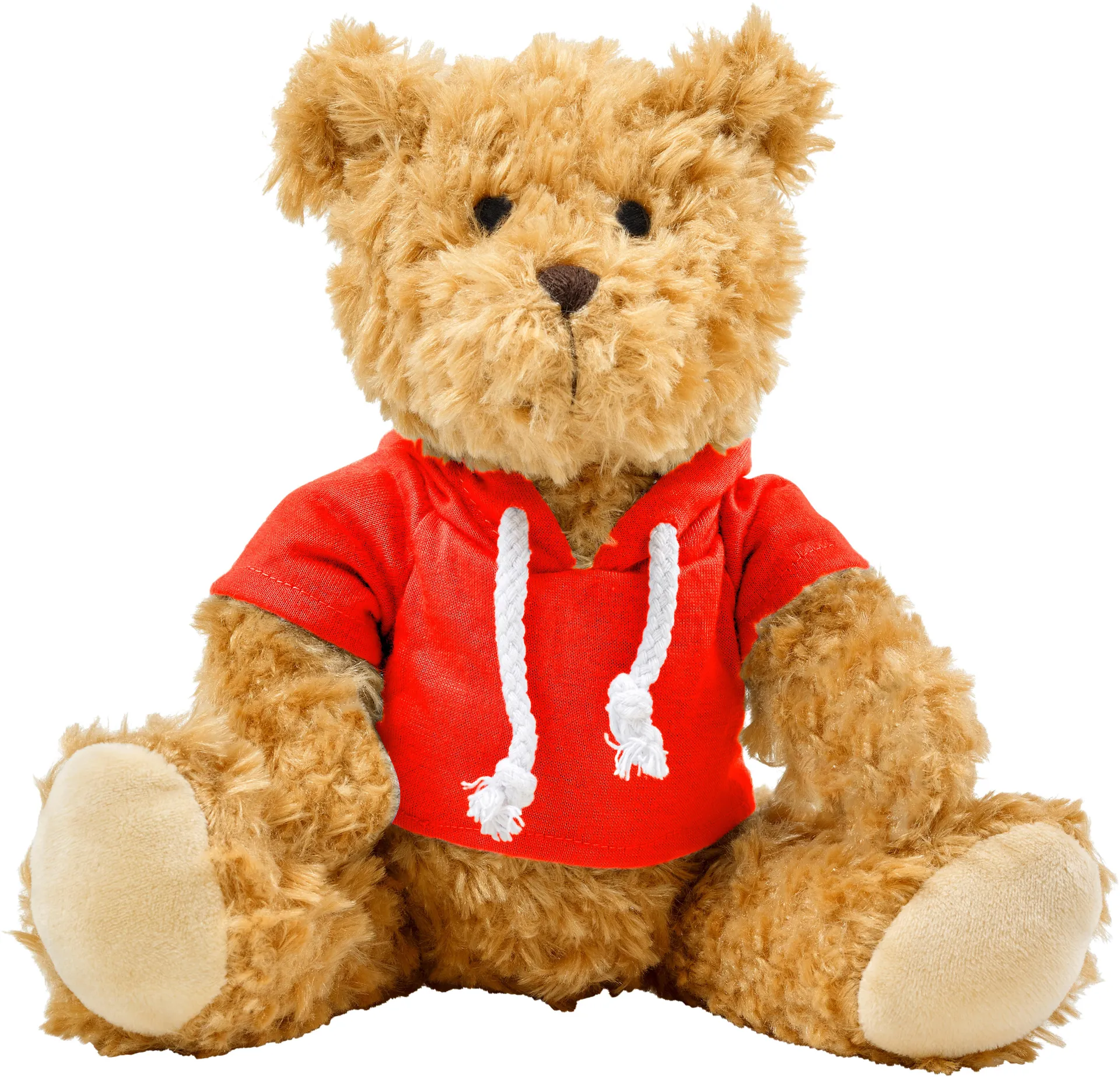 Teddybeer Monty rood