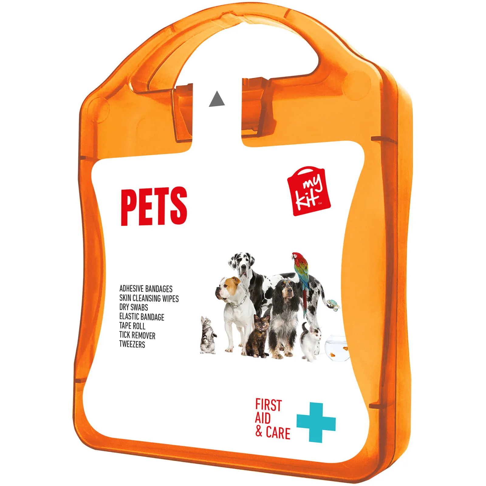 MyKit huisdieren set Transparant oranje