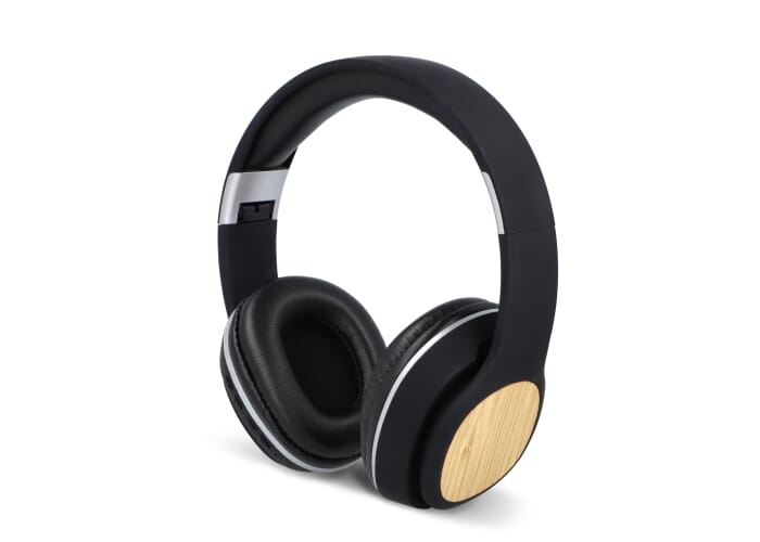 Koptelefoon Bamboe  Zwart