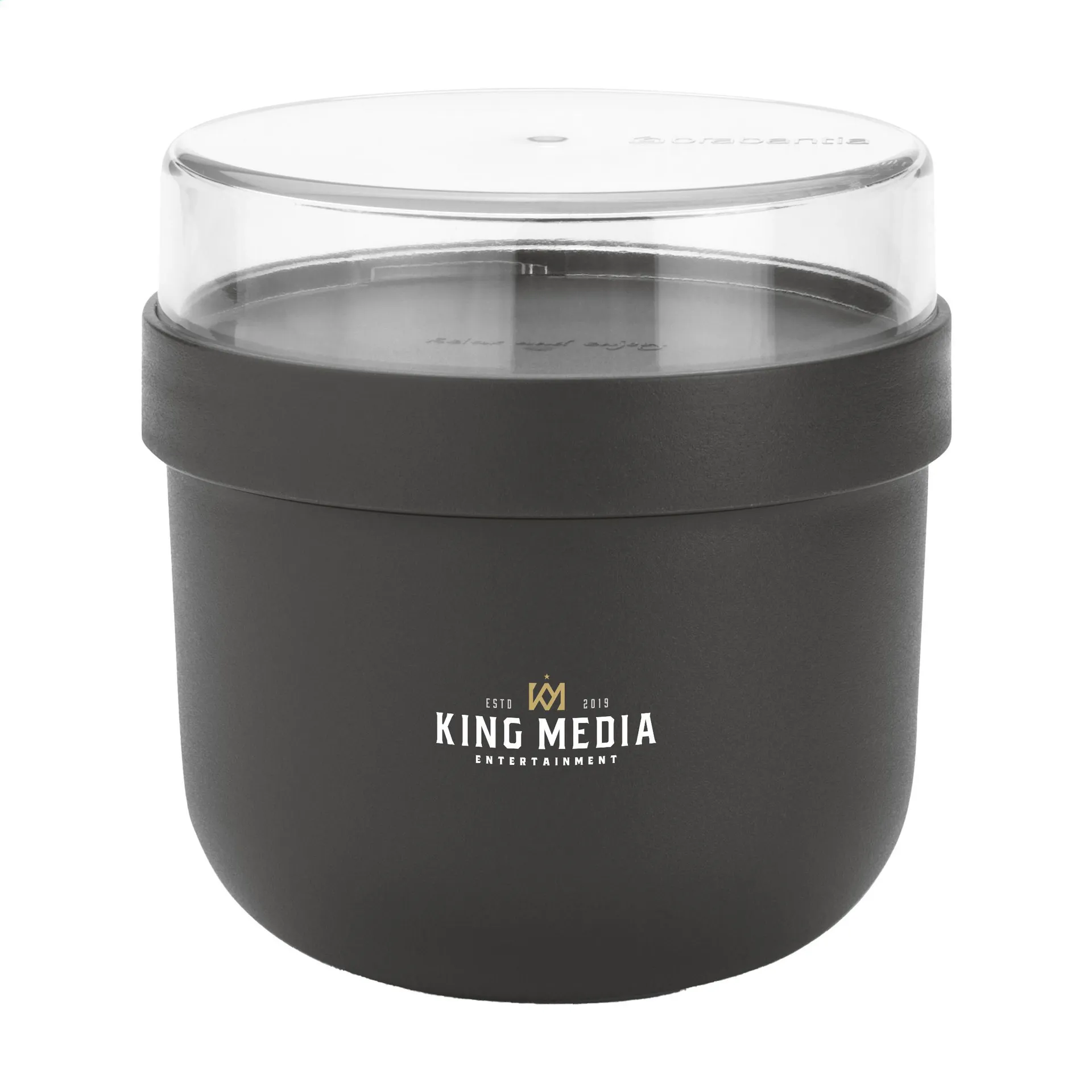 Brabantia Make & Take Yoghurtbeker 500 ml donkergrijs