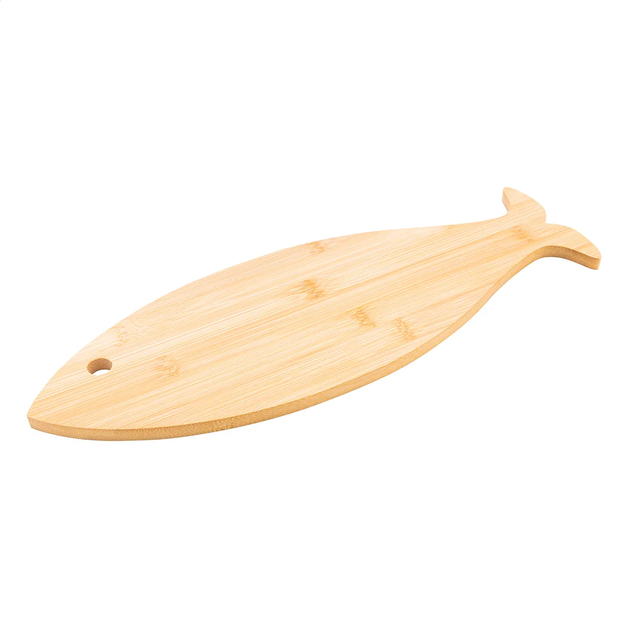Bamboe serveerplank in de vorm van een vis