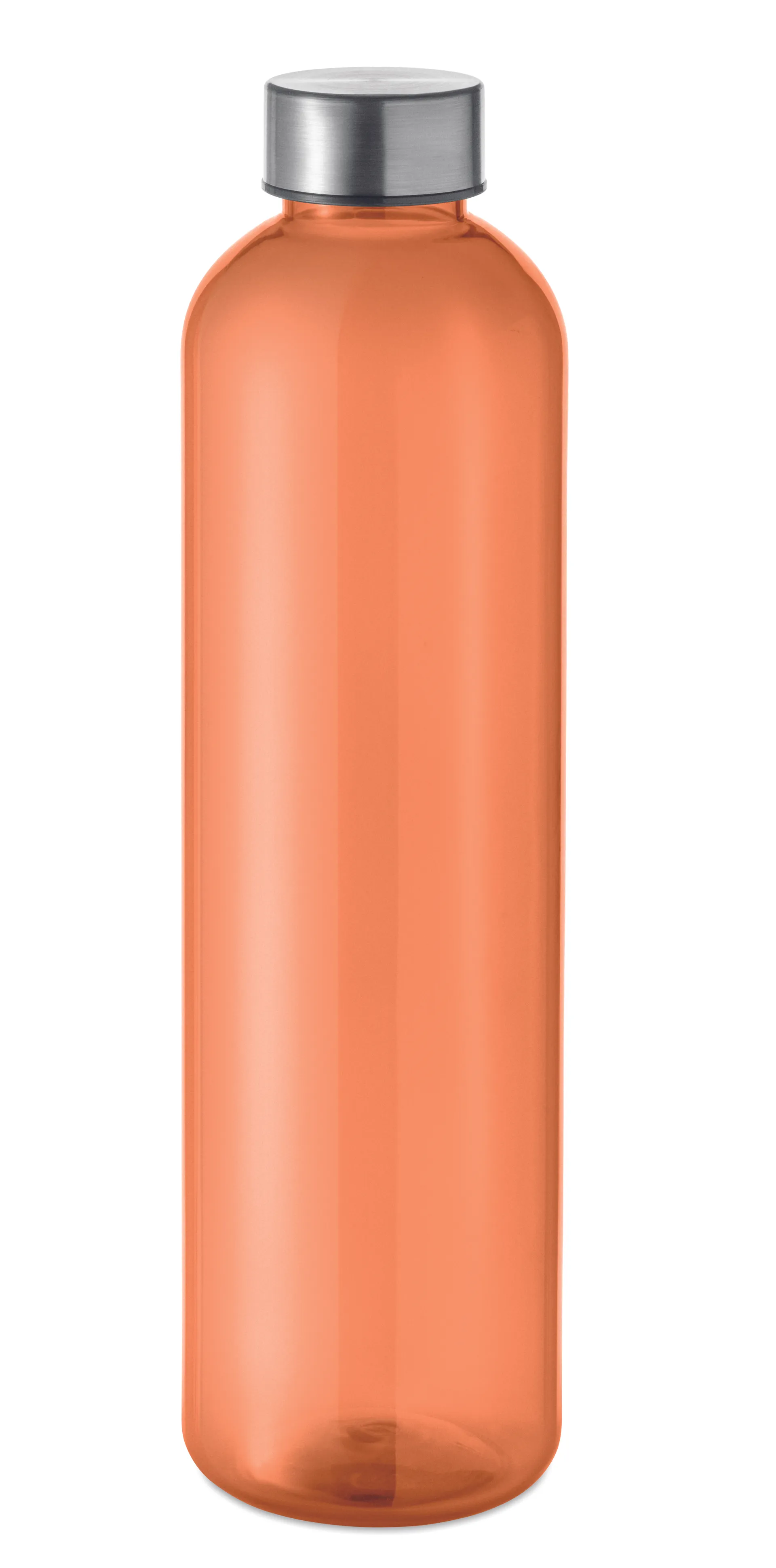 RPET fles 1000ml Transparant Oranje