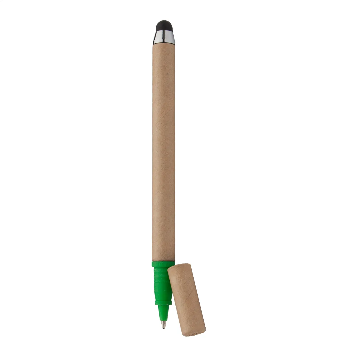 EcoTouch gerecyclede papieren touch balpen groen