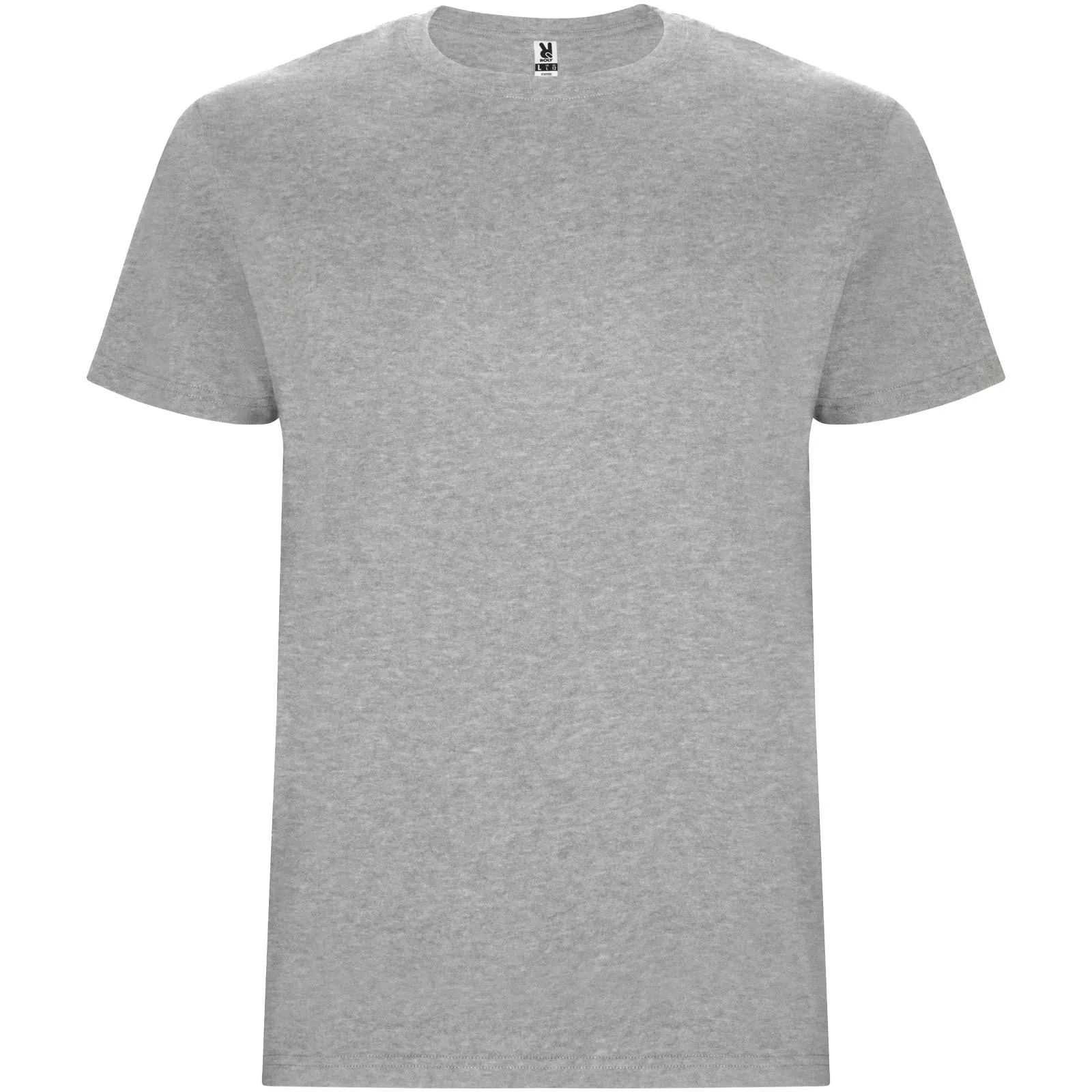 Stafford 190 g/m² herenshirt met korte mouwen Gemêleerd grijs