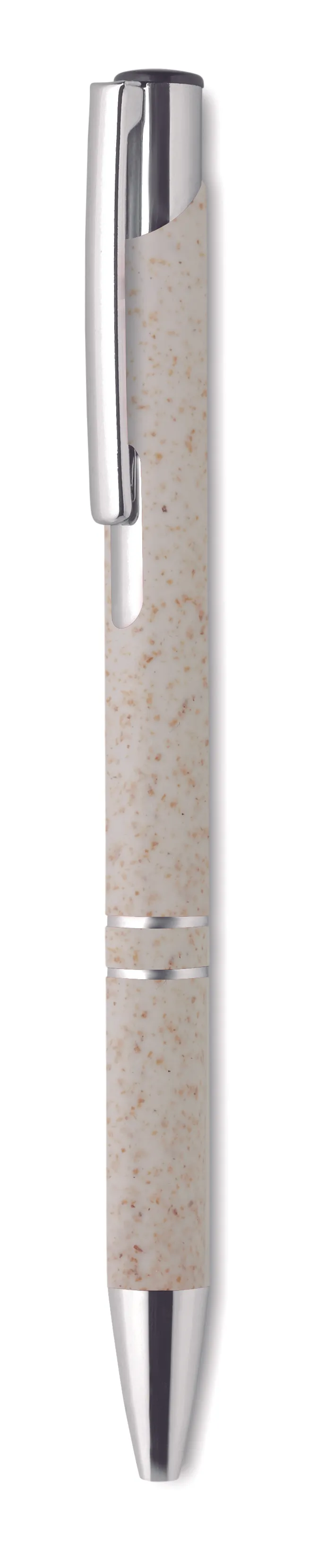 Balpen van tarwe/stro Beige