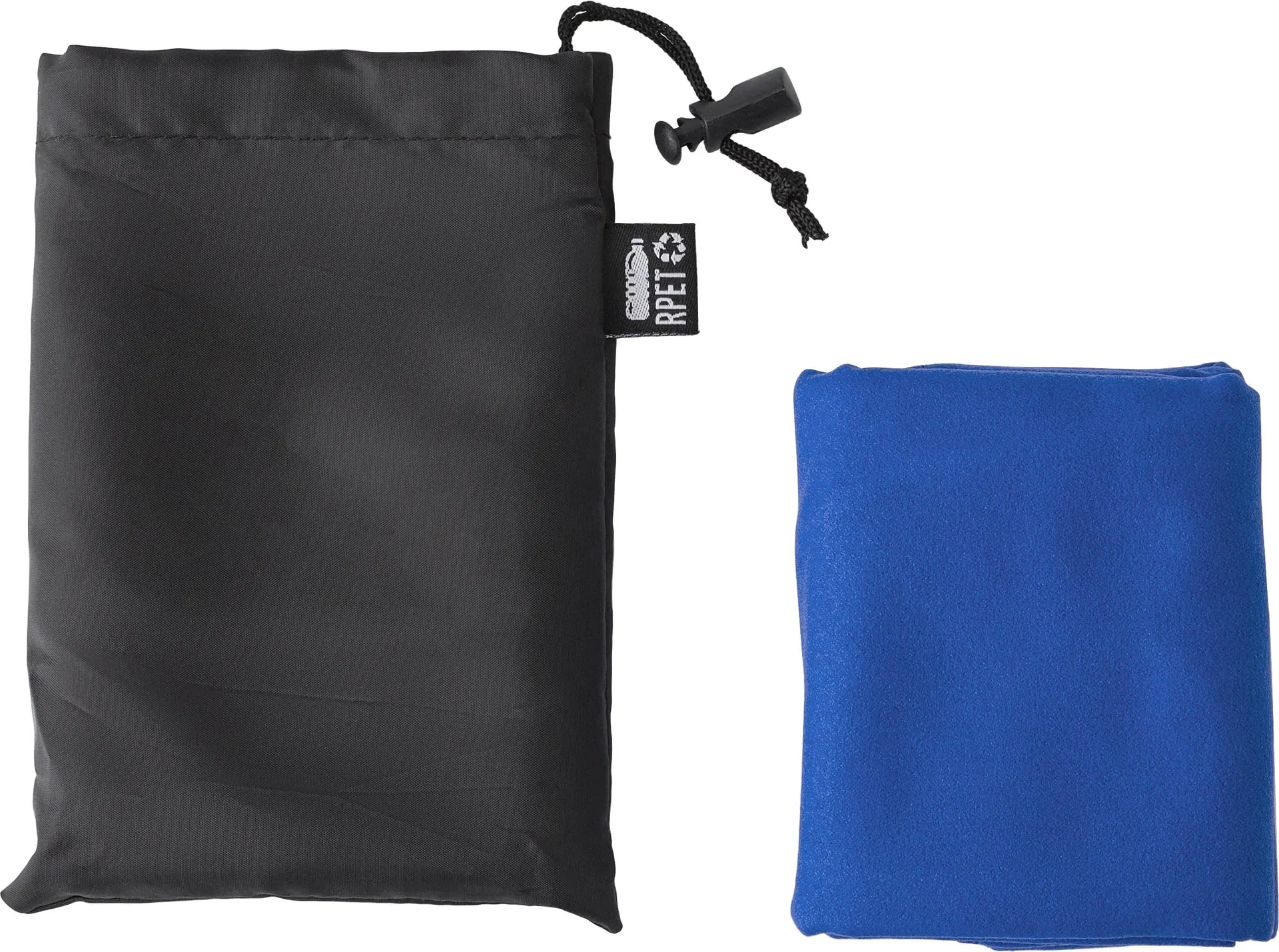 Handdoek Brunilda | rPET | 79x30 cm kobaltblauw
