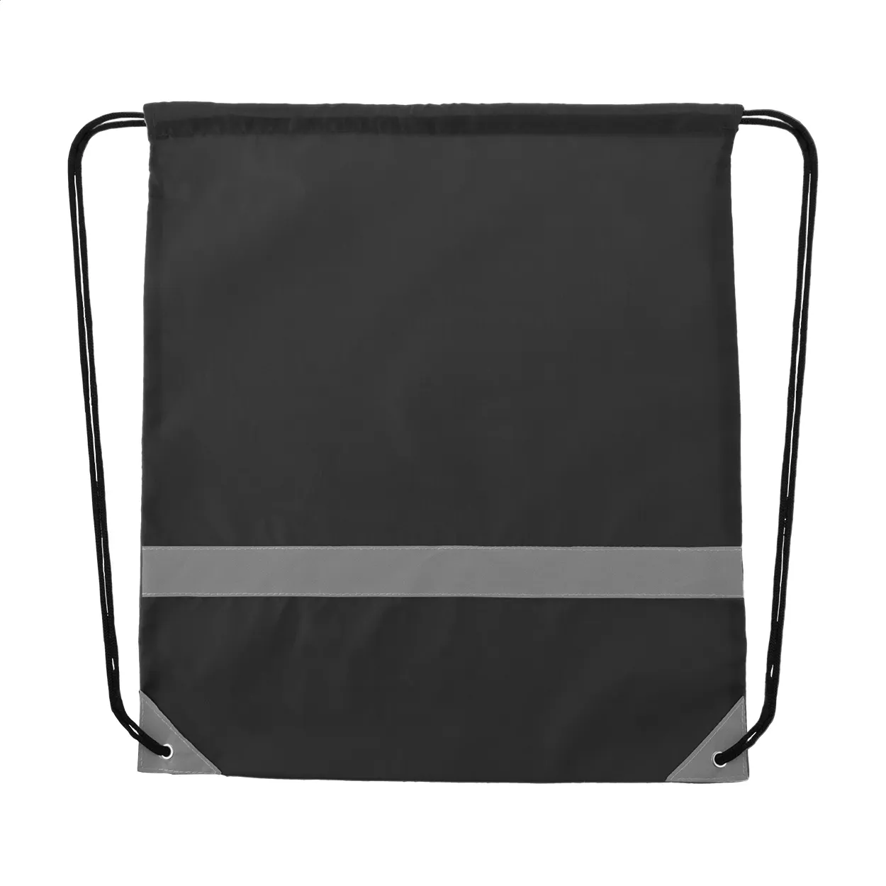 Vidraw reflecterende trekkoord tas zwart
