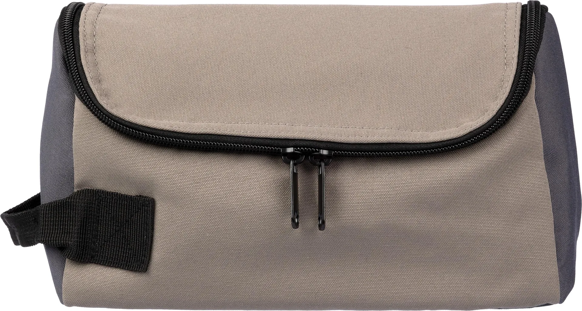 Polyester (600D) toilettas Niklas taupe