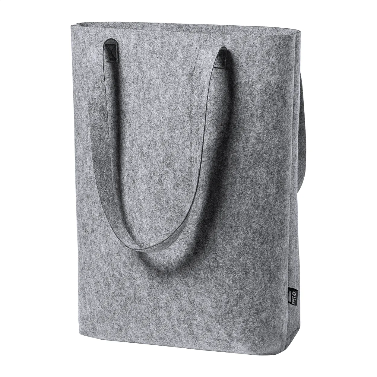 Shoffel RPET-boodschappentas grijs