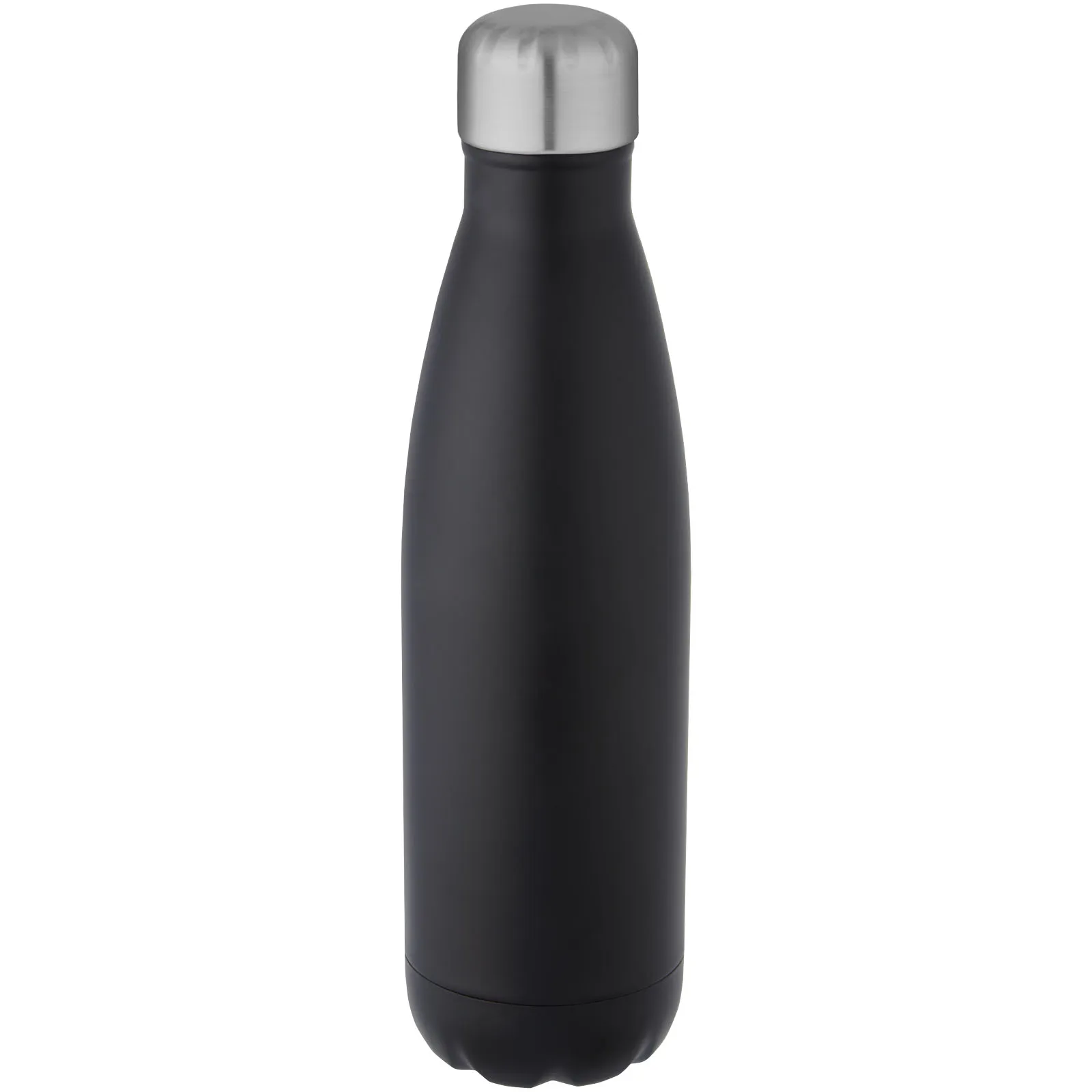 Cove 500 ml vacuüm geïsoleerde fles van RCS-gecertificeerd gerecycled roestvrij staal  Zwart