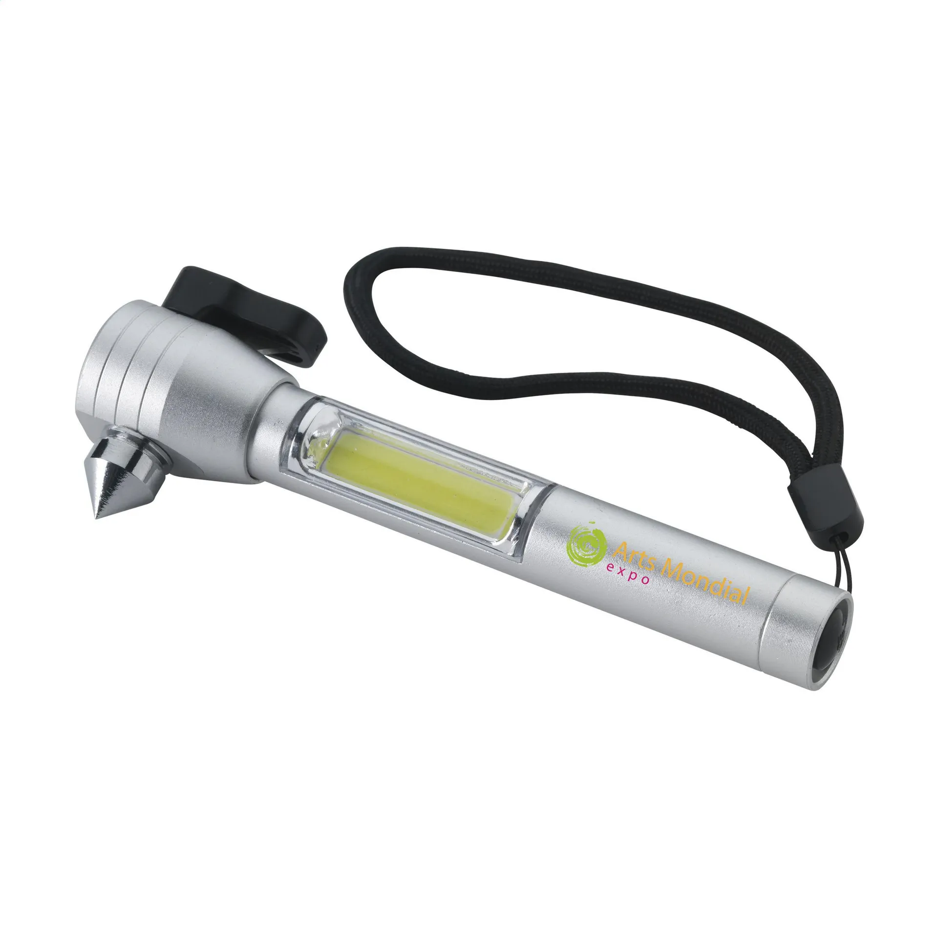 RescueHammer COB veiligheidshamer zilver
