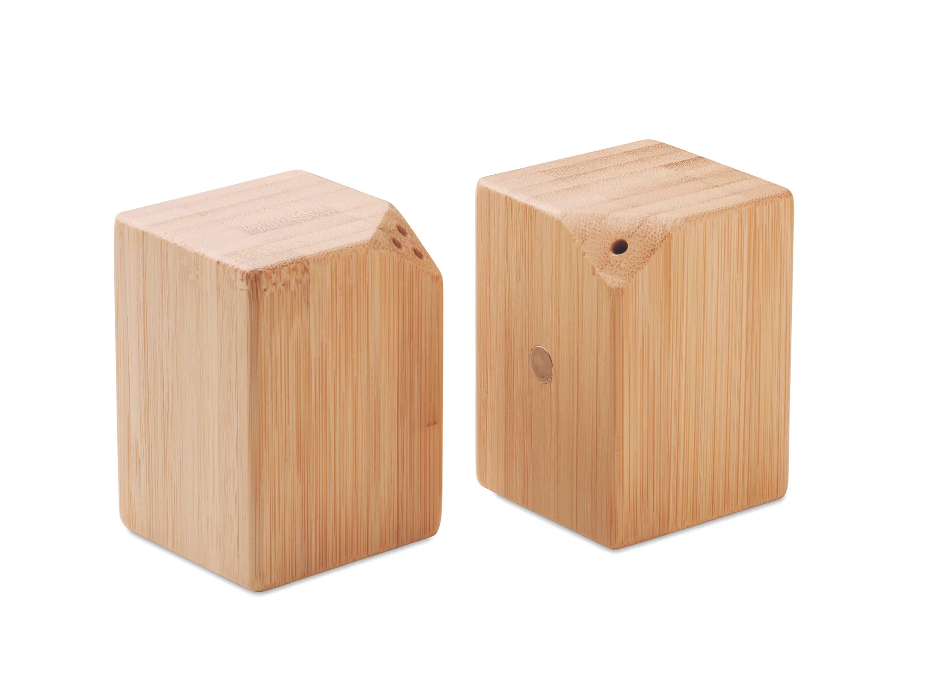 Bamboe peper- en zoutstel Hout