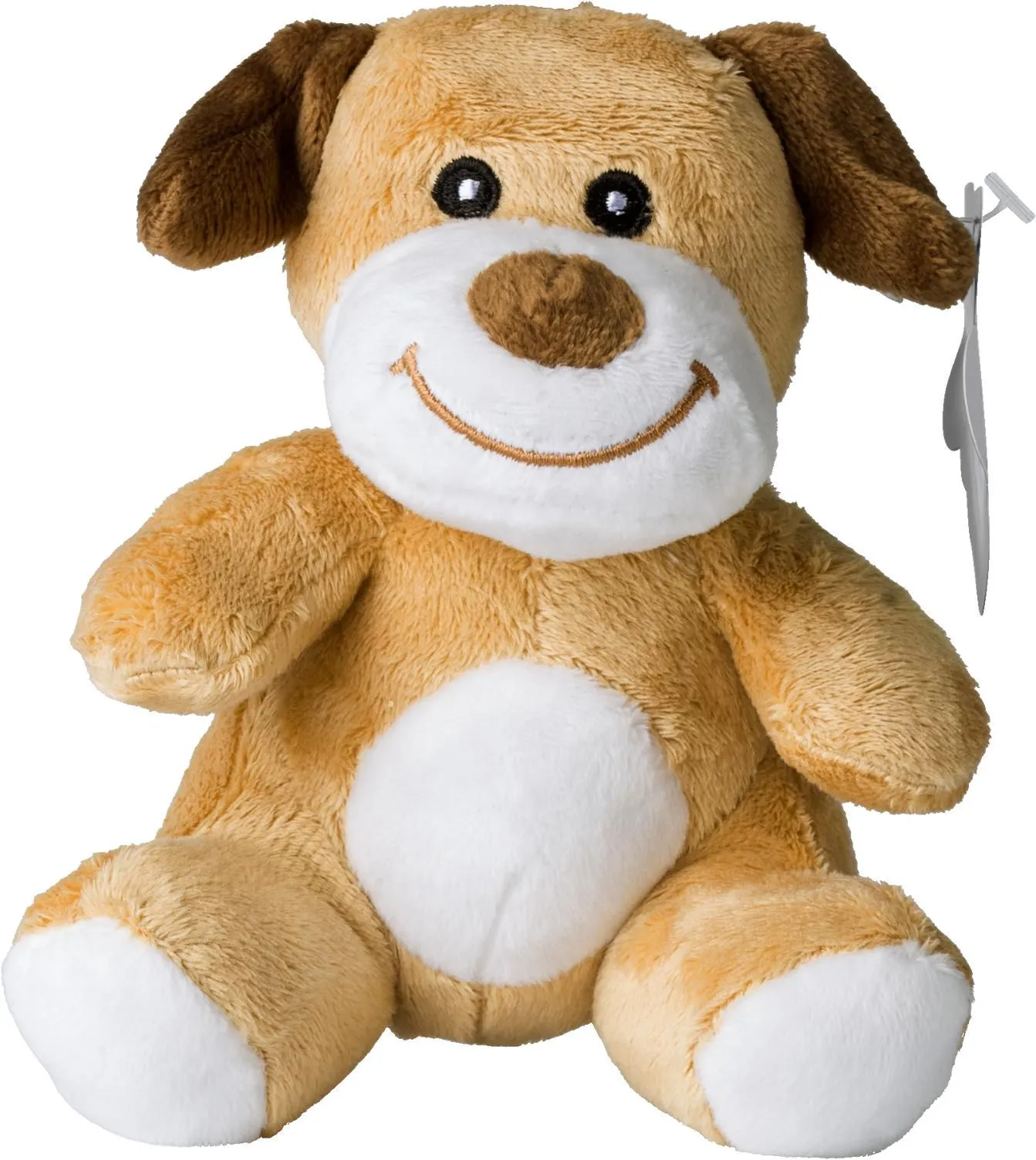Pluche knuffelhond Valentina custom/multicolor