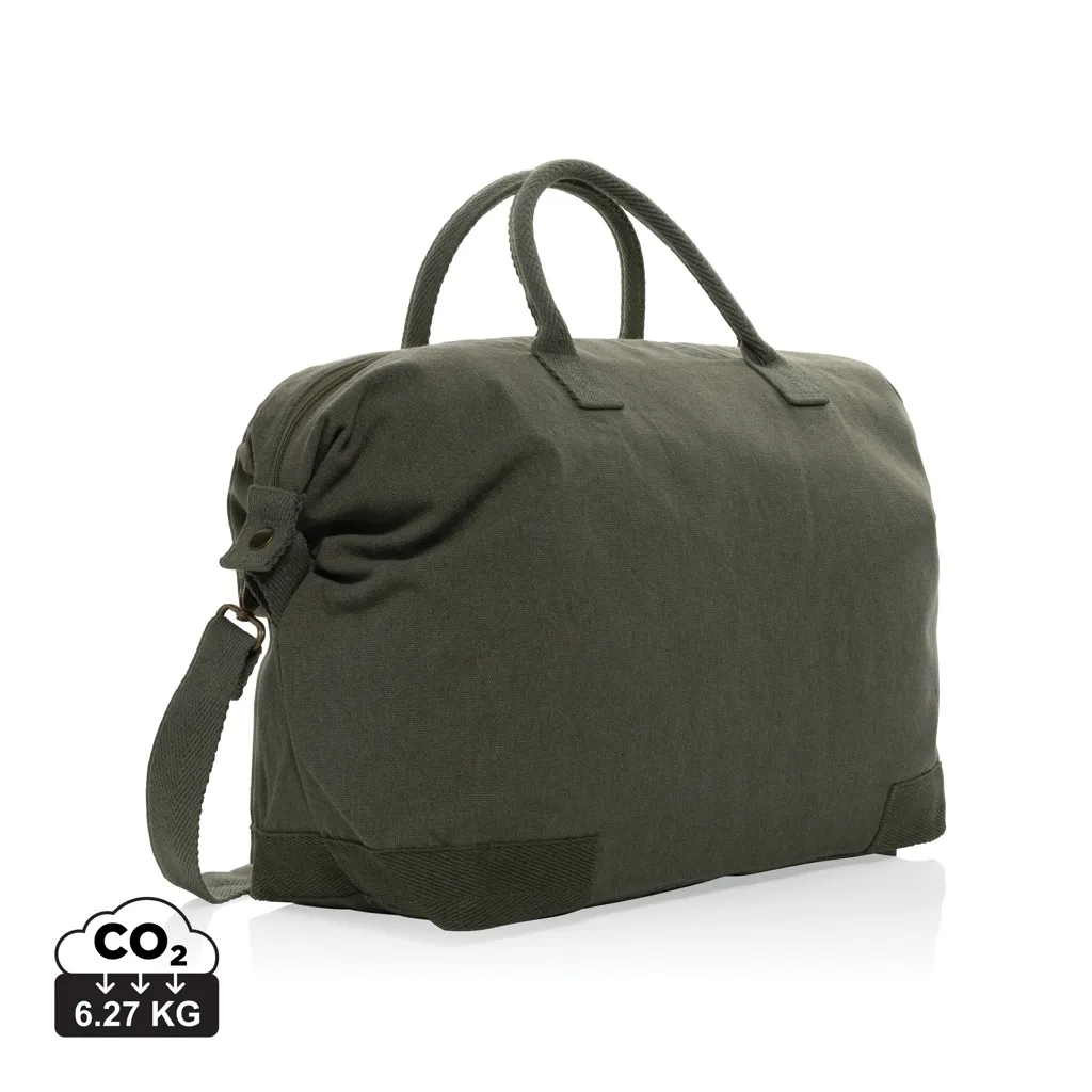 Kezar AWARE™ 500gsm gerecycled canvas deluxe weekendtas groen