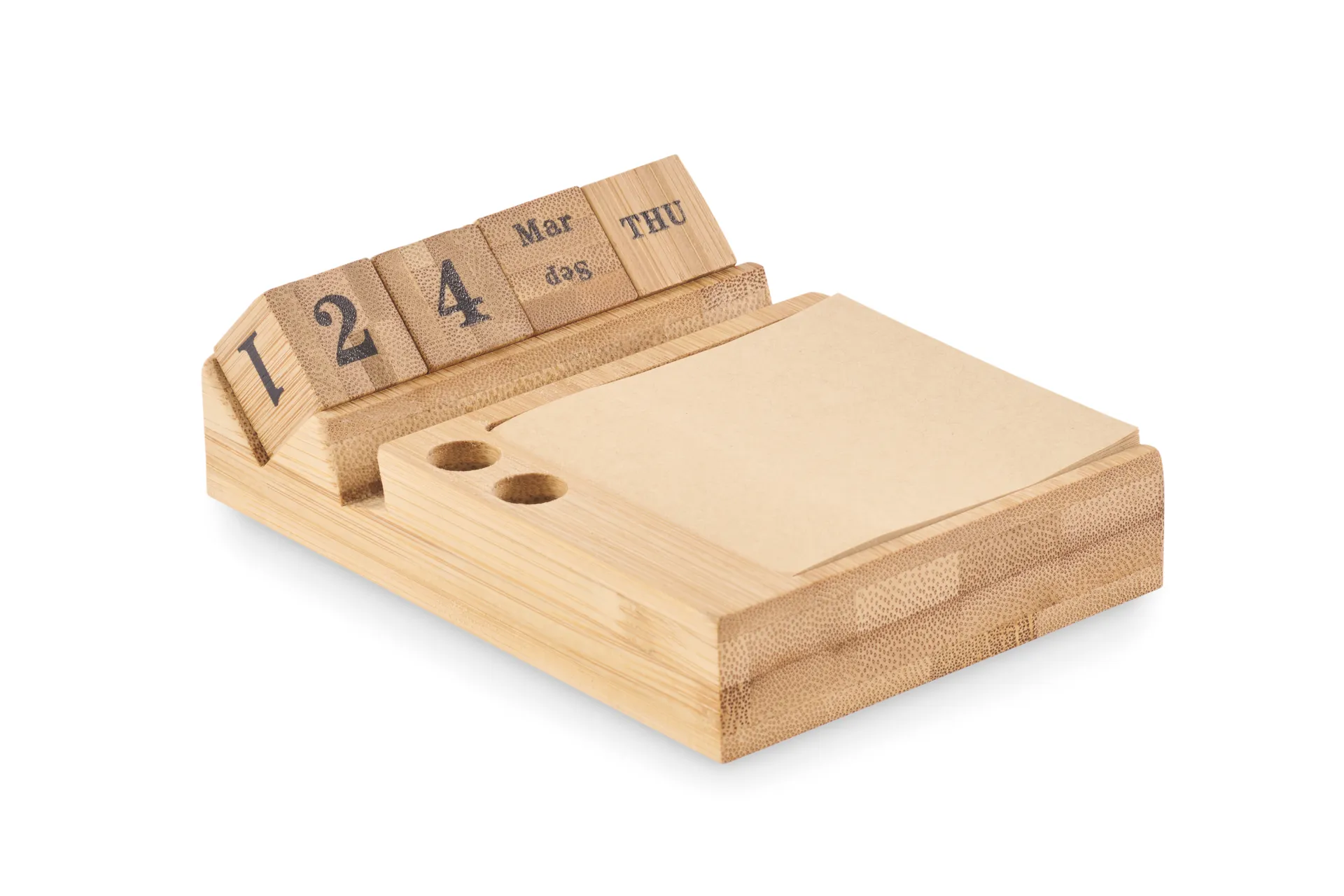 Bamboe bureaukalender Hout