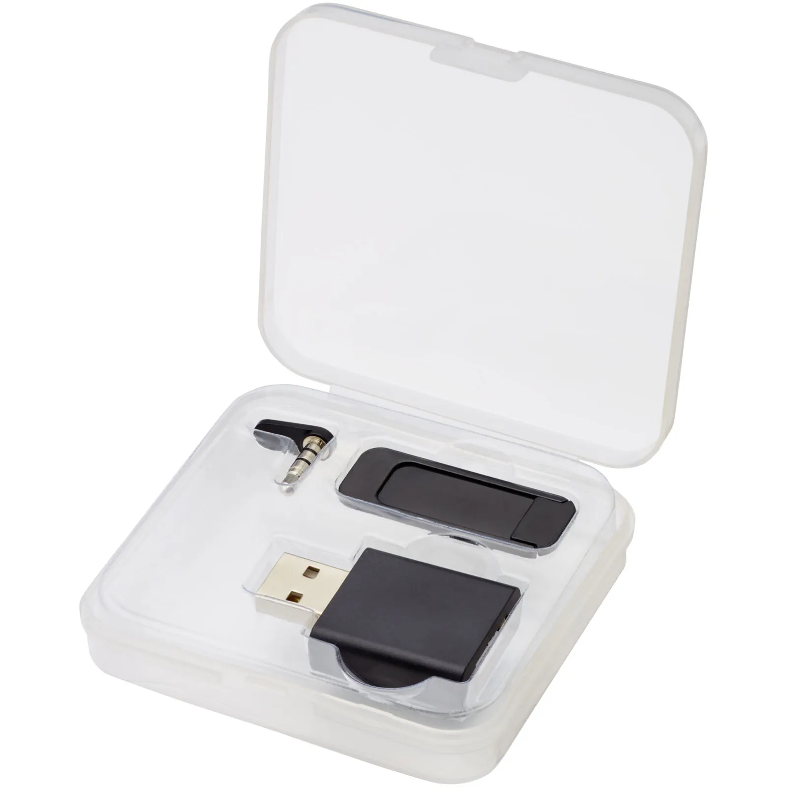Incognito privacy set Zwart