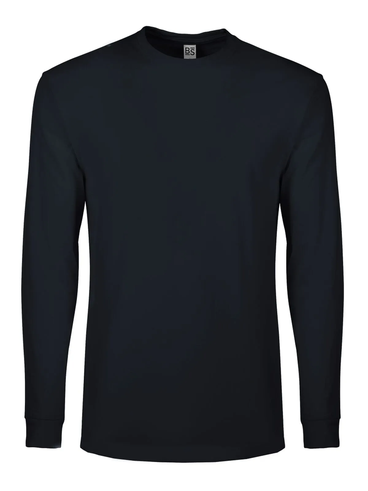 BS Evolution long sleeve t-shirt, 160 gr/m² Zwart