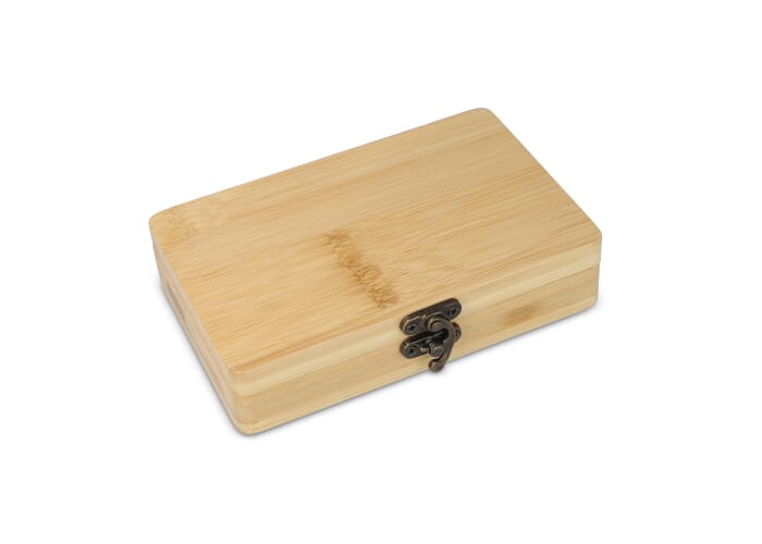 13-delige gereedschapsset in bamboe doos Natuur