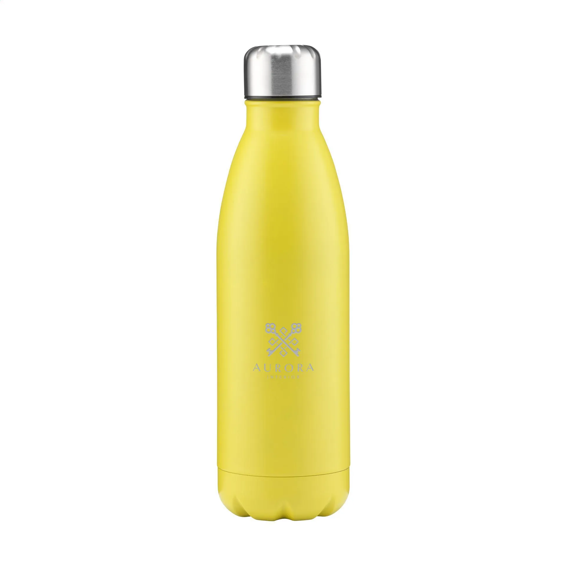 Topflask 750 ml Single Wall drinkfles geel