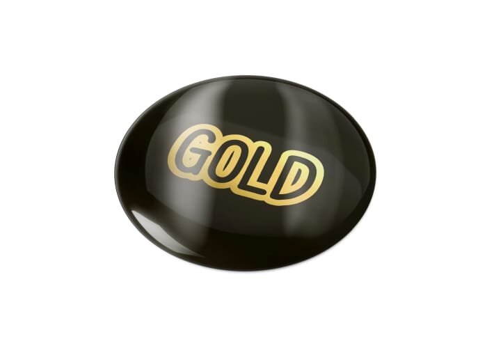 Doming Rond Ø 40 mm Goud