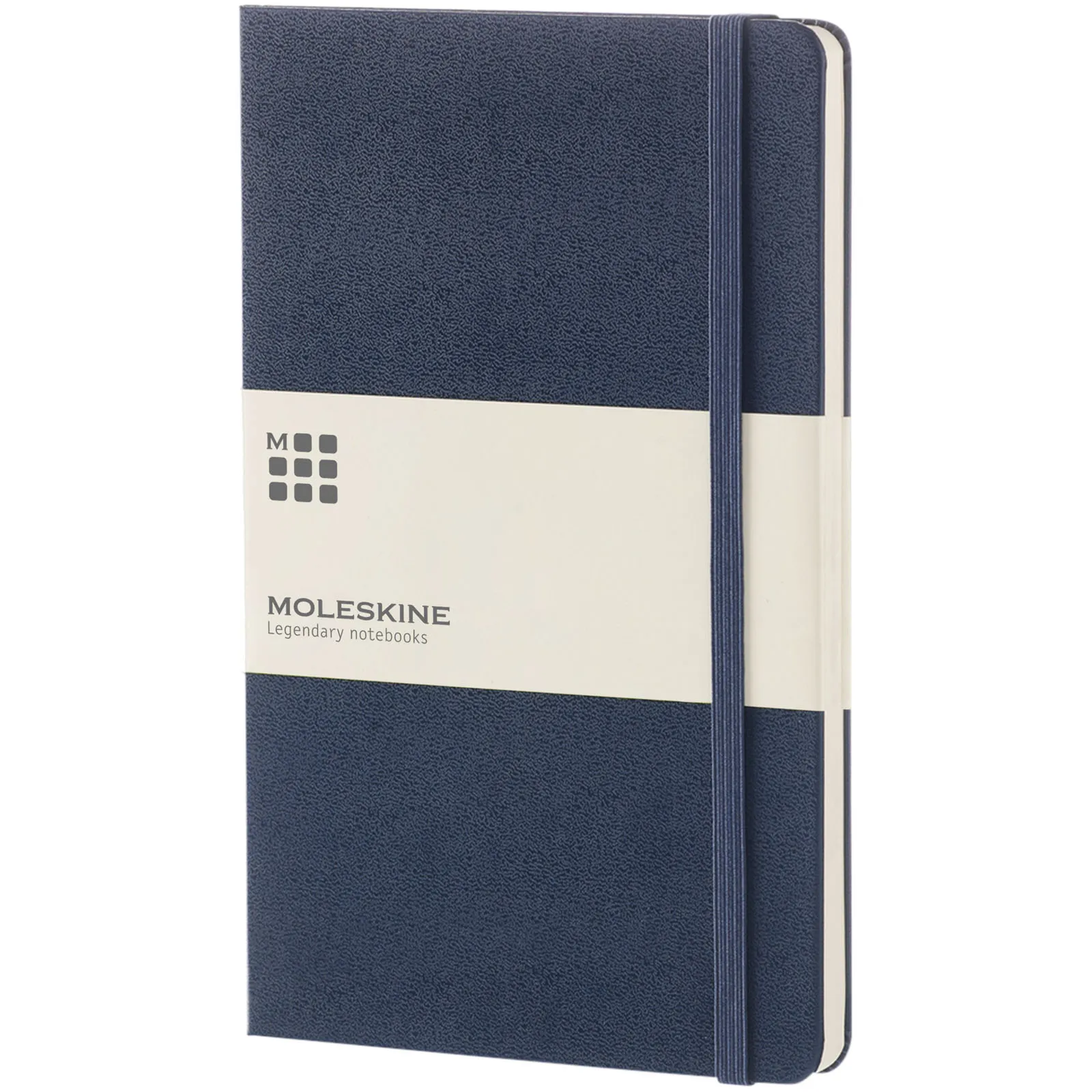 Moleskine Classic L hardcover notitieboek - effen Saffierblauw