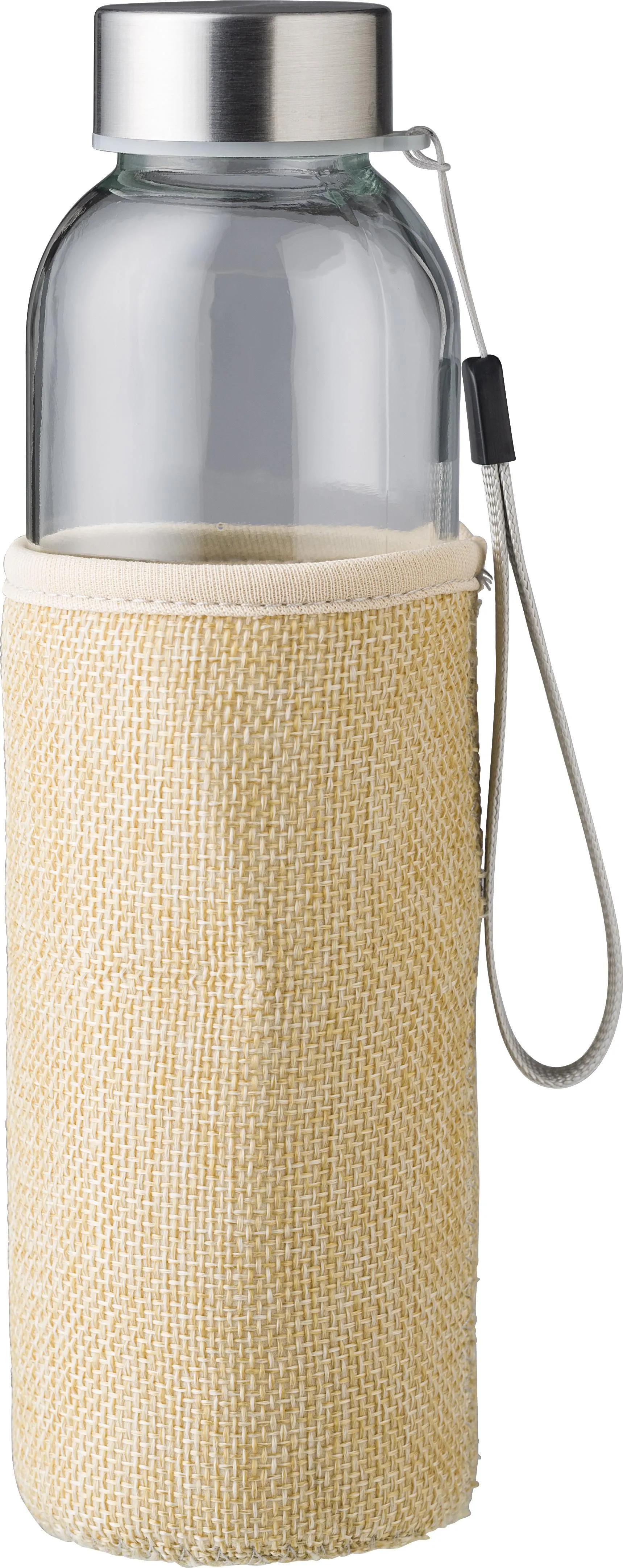 Glazen drinkfles (500 ml) Kaydence bruin